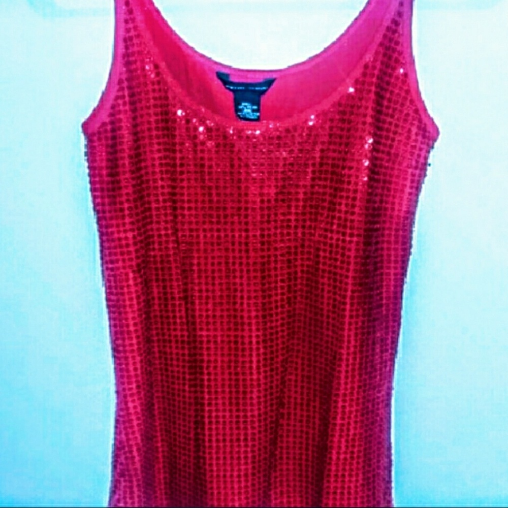 Sequin New York & Company Tank Top